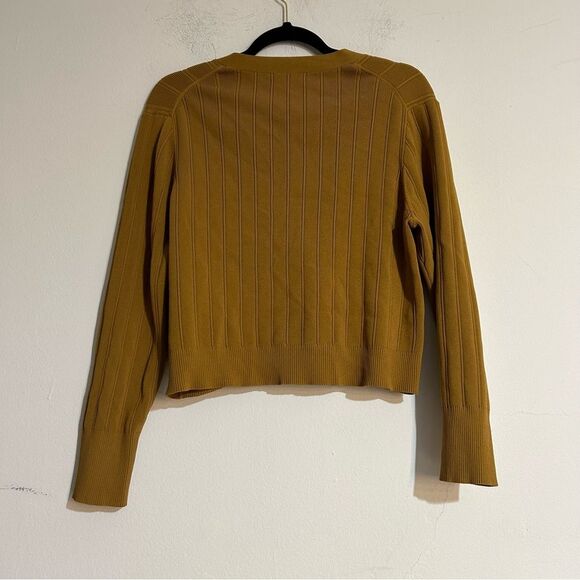 J. Crew Supersculpt V-Neck Cardigan Sweater Size XL Stretch Casual Fall - Picture 6 of 10